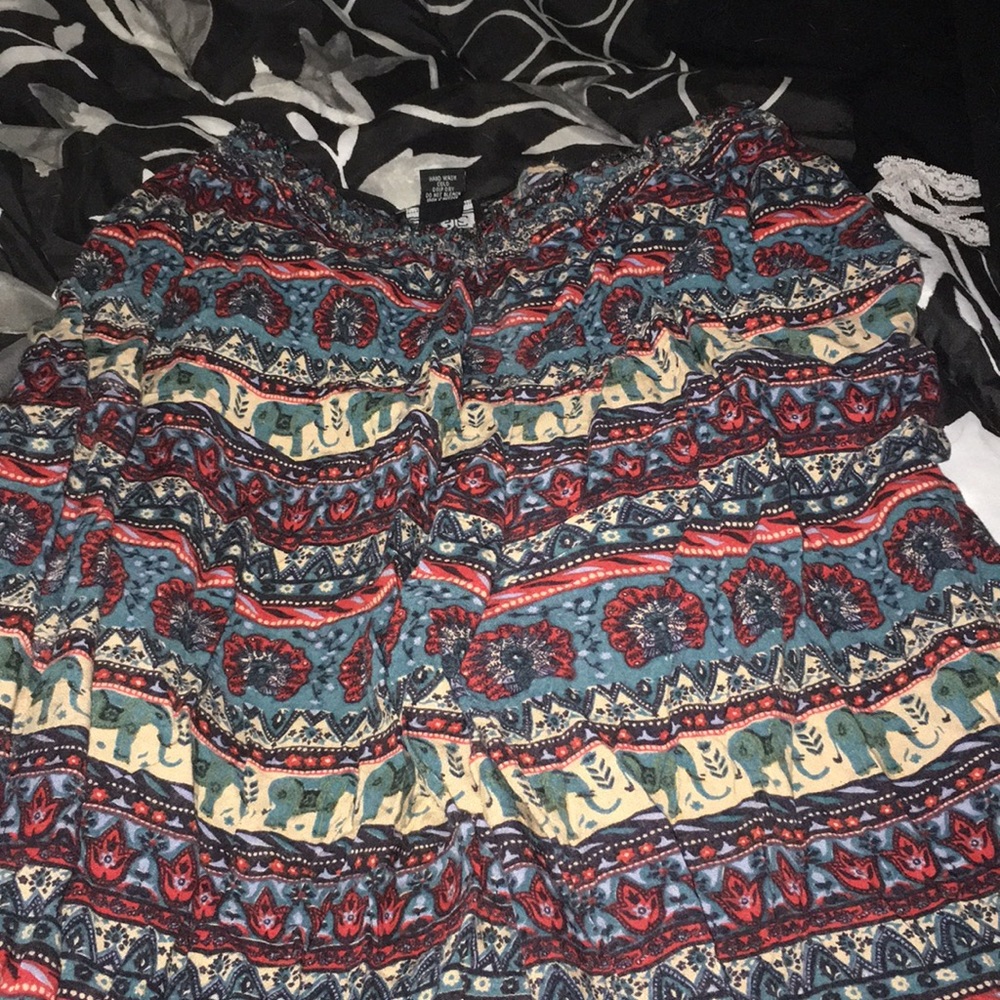 Elephant Print Harem Pants